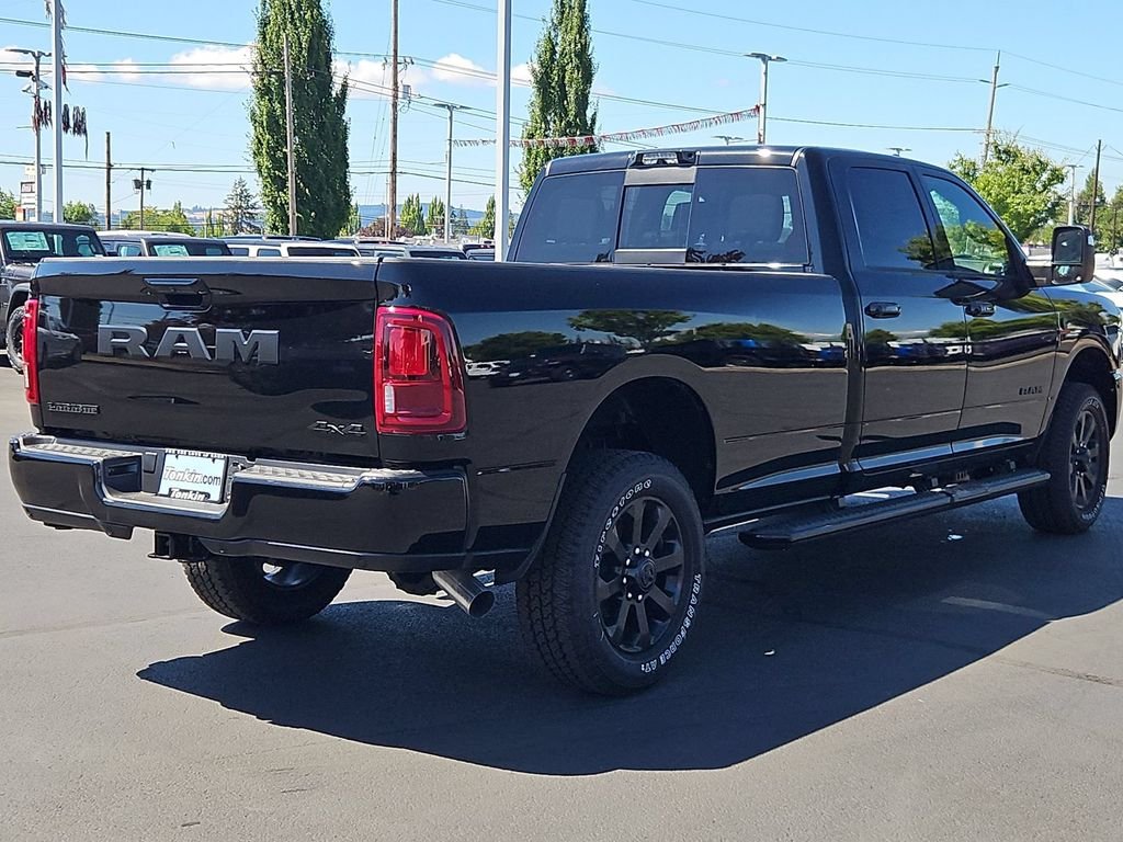New 2026 Diamond Black Crystal Pearl-Coat Exterior Paint RAM Laramie image 6