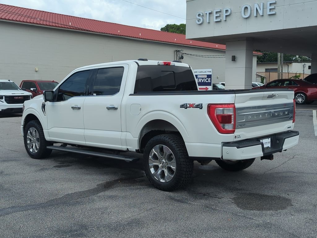 Used 2021 White Ford Platinum image 4
