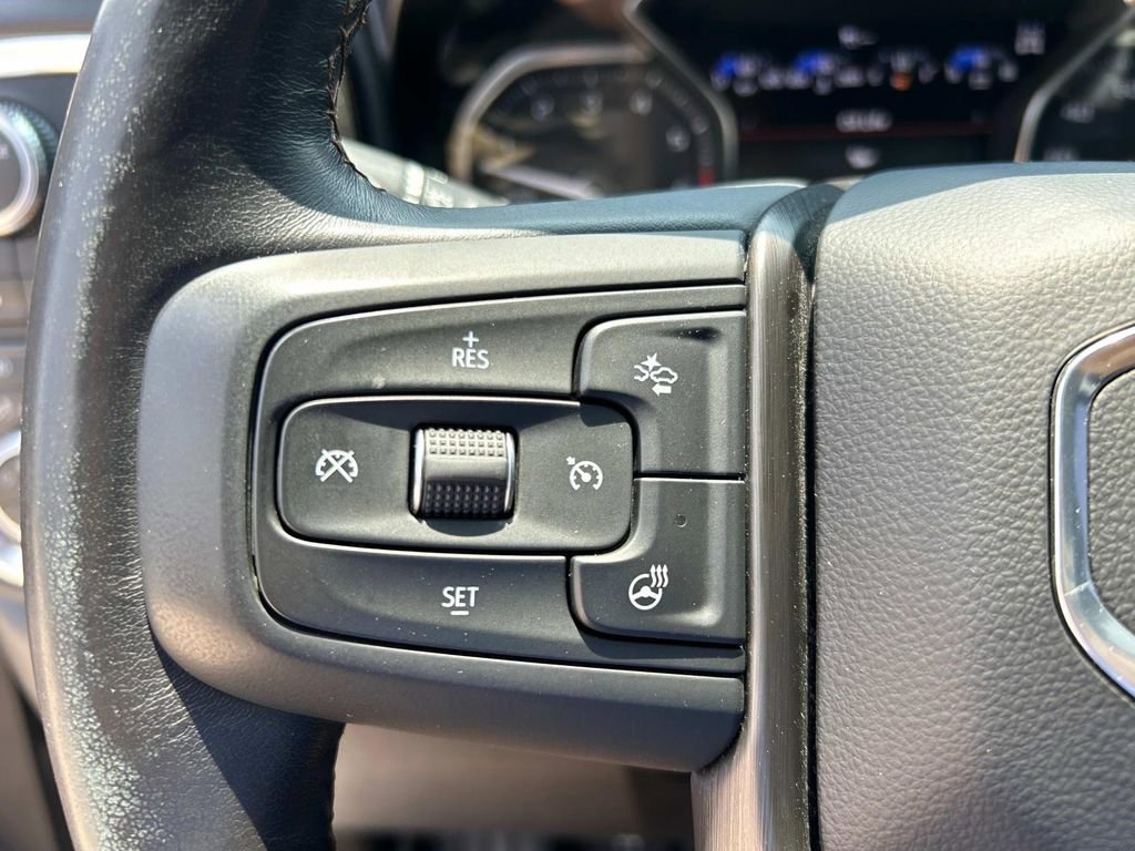 Used 2021 Satin Steel Metallic GMC AT4 image 31