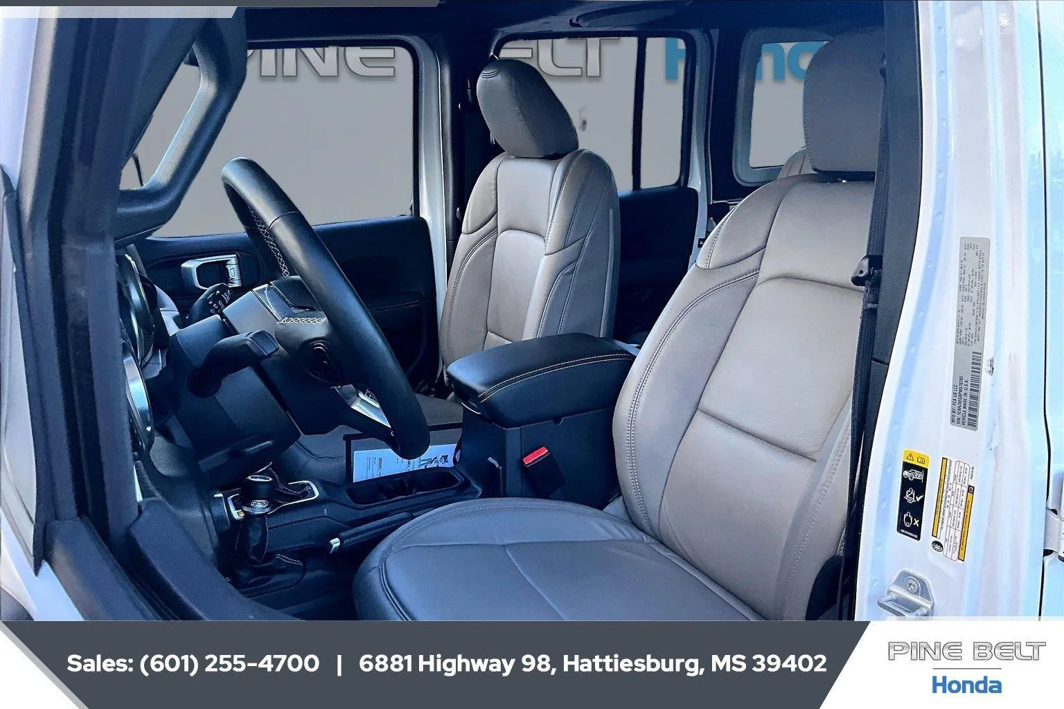 Used 2023 Bright White Clearcoat Jeep Sahara image 18