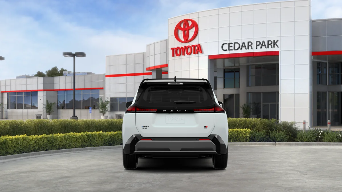New 2026 Wind Chill Pearl with Midnight Black Metallic roof Toyota GR SPORT image 8