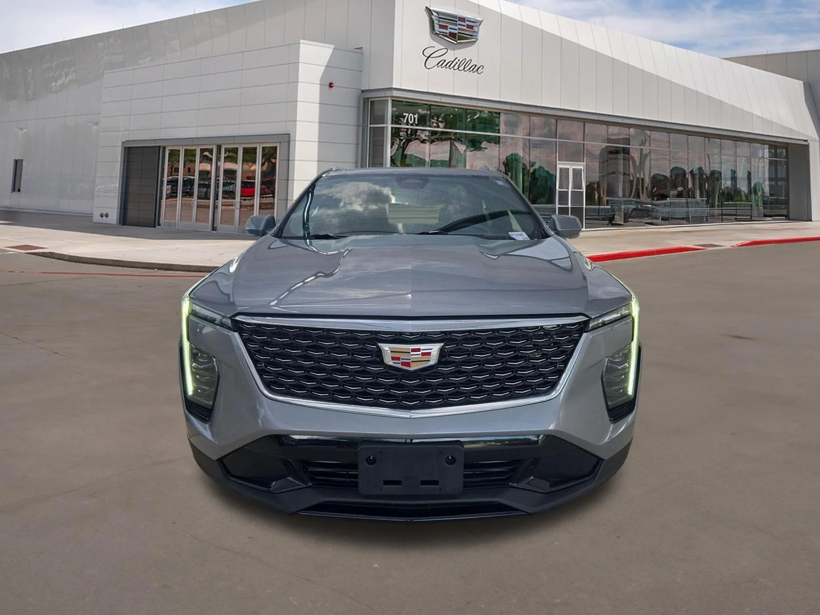 Certified Used 2024 Argent Silver Metallic Cadillac FWD Premium Luxury image 2