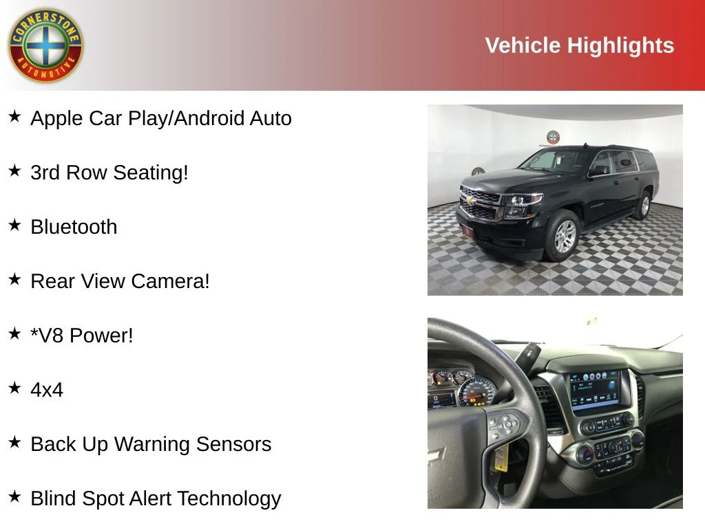 Used 2019 Chevrolet Suburban Fleet with VIN 1GNSKKEC6KR343466 for sale in Elk River, Minnesota