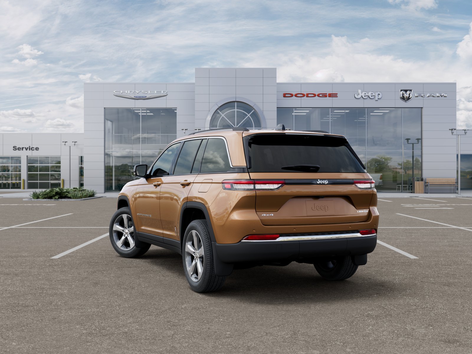 New 2026 Copper Shino Metallic Clear-Coat Exterior Paint Jeep Limited image 12