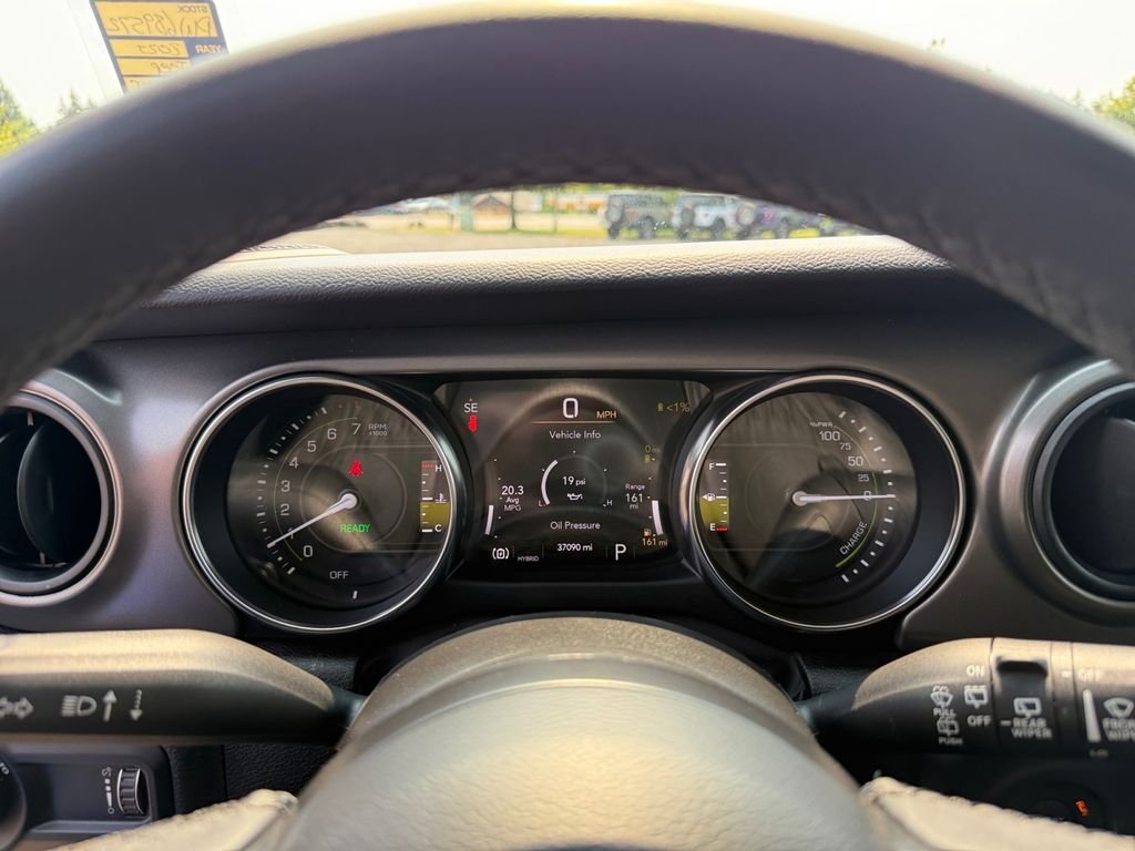 Used 2023 Gray Jeep Willys 4xe image 15