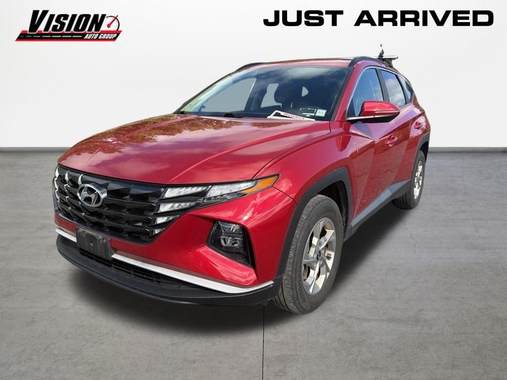 Used 2022 Red Hyundai SEL image 1