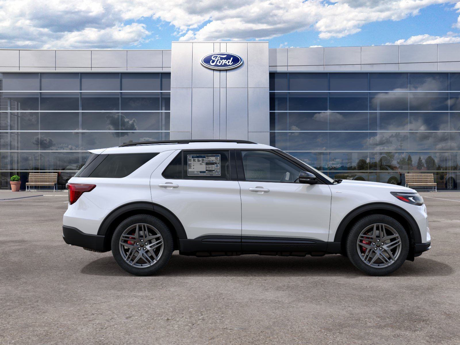 New 2027 Star White Metallic Tri-Coat Ford ST-Line image 5