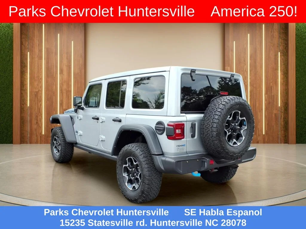 Used 2023 Silver Jeep Rubicon 20th Anniversary Edition 4xe image 29