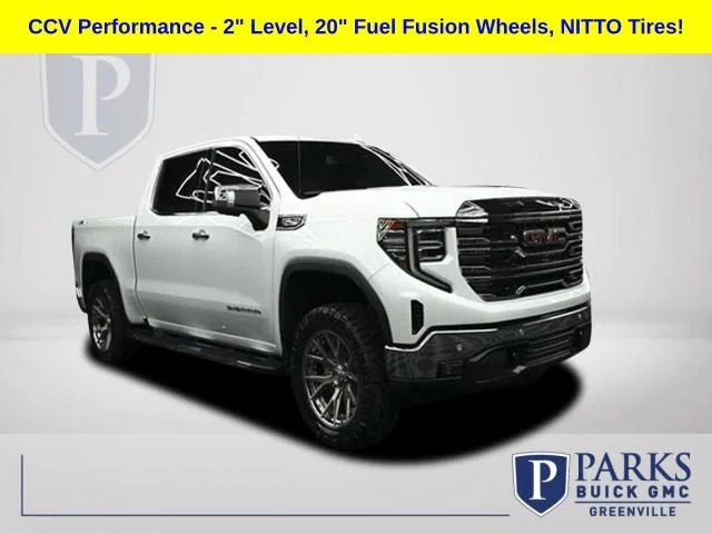 New 2026 Glacier White Tricoat GMC SLT image 5