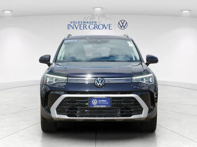 Certified 2025 Volkswagen Taos SEL with VIN 3VV4C7B27SM047365 for sale in Inver Grove Heights, Minnesota