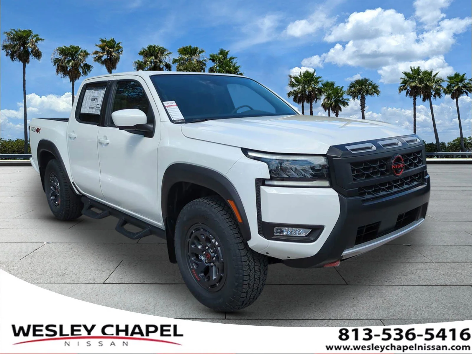 New 2026 Glacier White Nissan Crew Cab PRO-4X® image 1