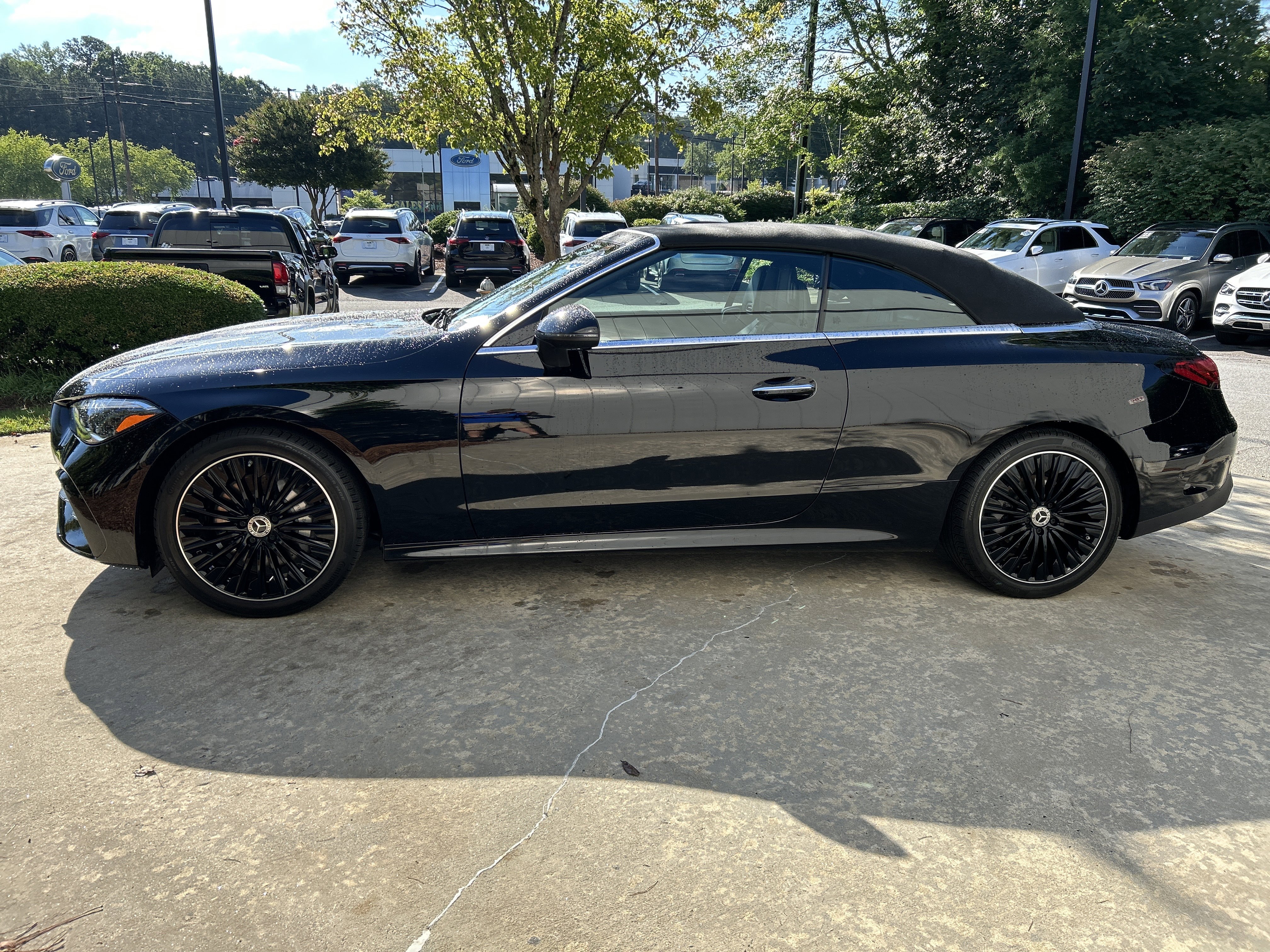 Certified Used 2025 Black Mercedes-Benz CLE 300 4MATIC® Cabriolet image 25