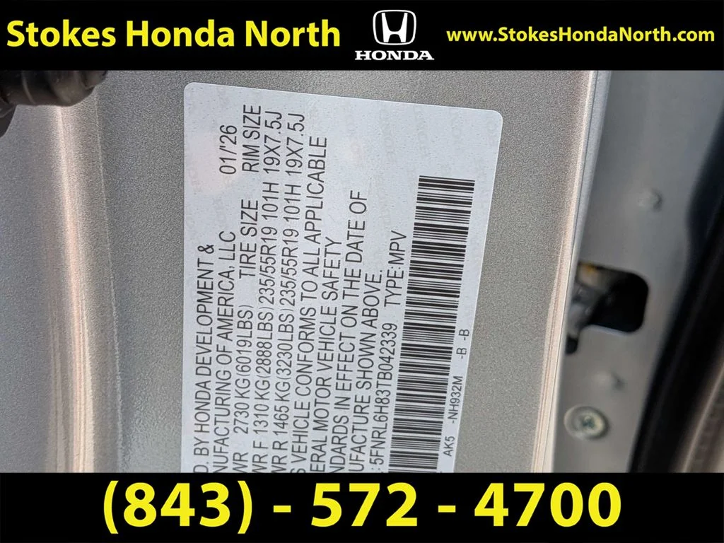 Used 2026 Silver Honda EX-L image 7