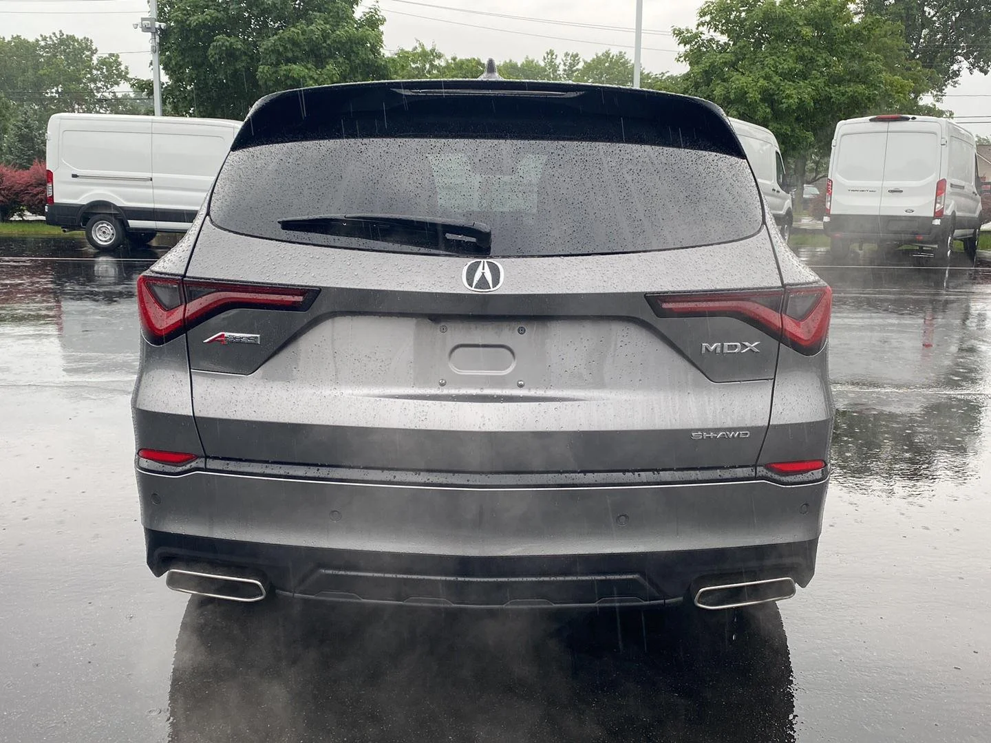 Used 2023 Liquid Carbon Metallic Acura SH-AWD w/A-SPEC image 10
