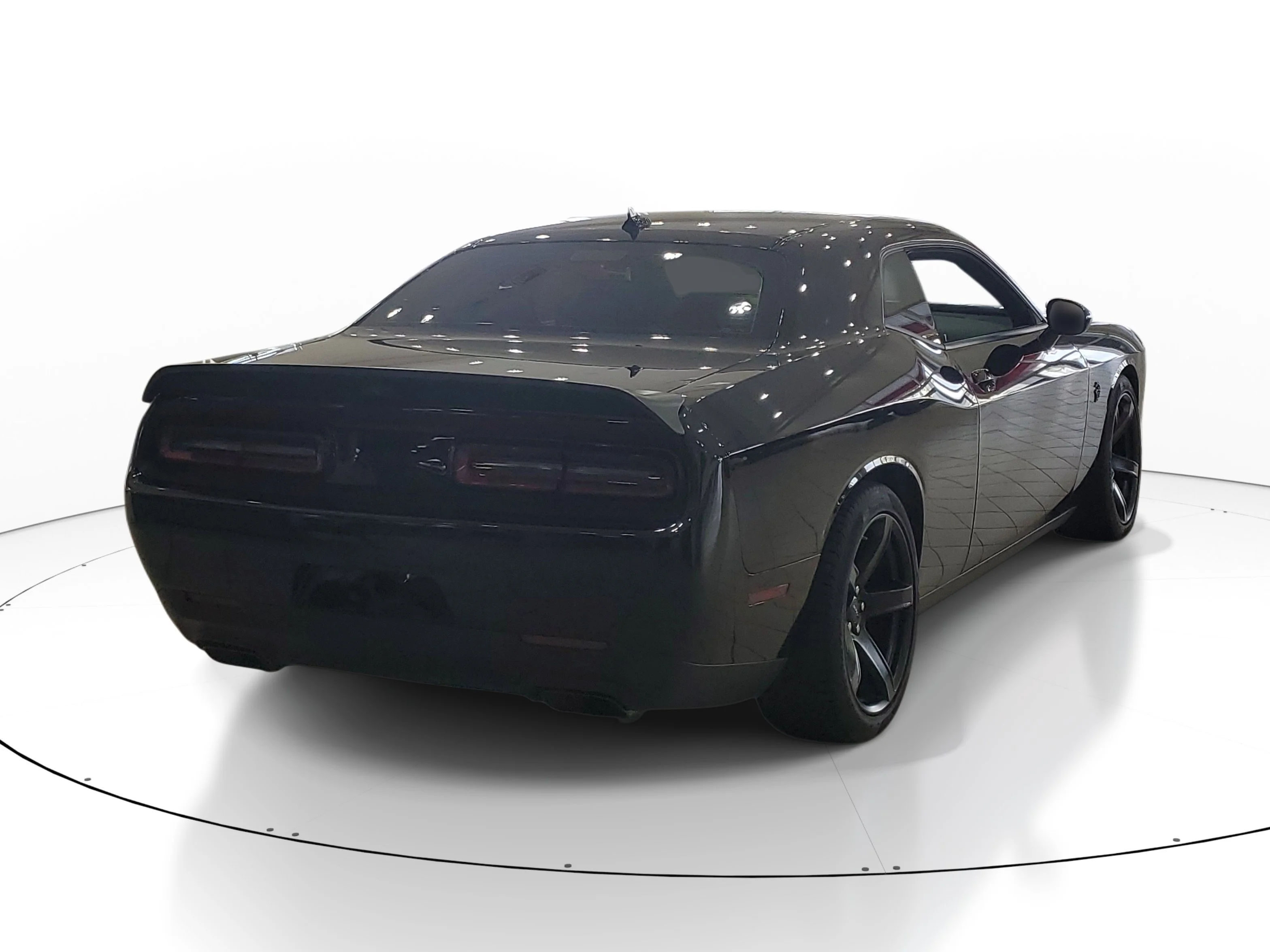 Used 2022 Pitch Black Clearcoat Dodge SRT Hellcat image 6
