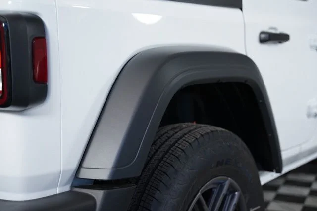New 2026 Bright White Clear-Coat Exterior Paint Jeep Sport S image 41