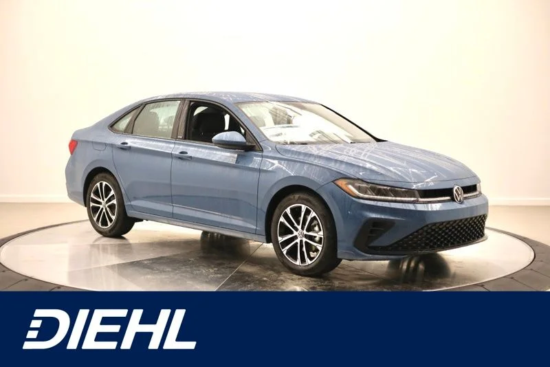 New 2026 Blue Volkswagen 1.5T Sport image 1