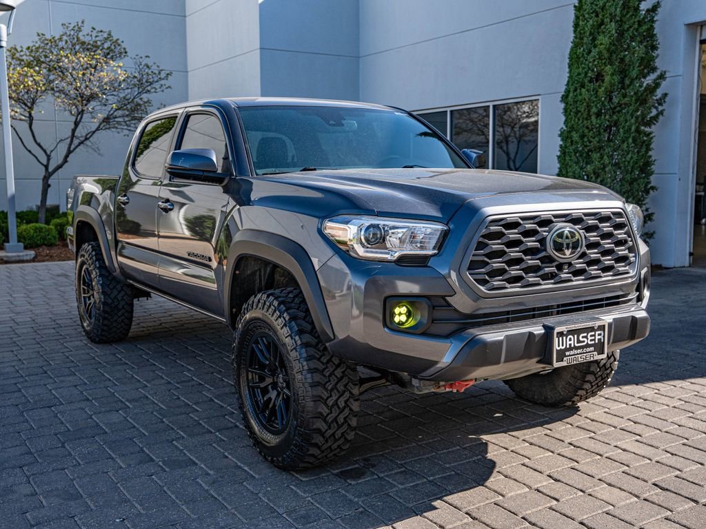 Used 2021 Black Toyota TRD Off-Road Premium image 3