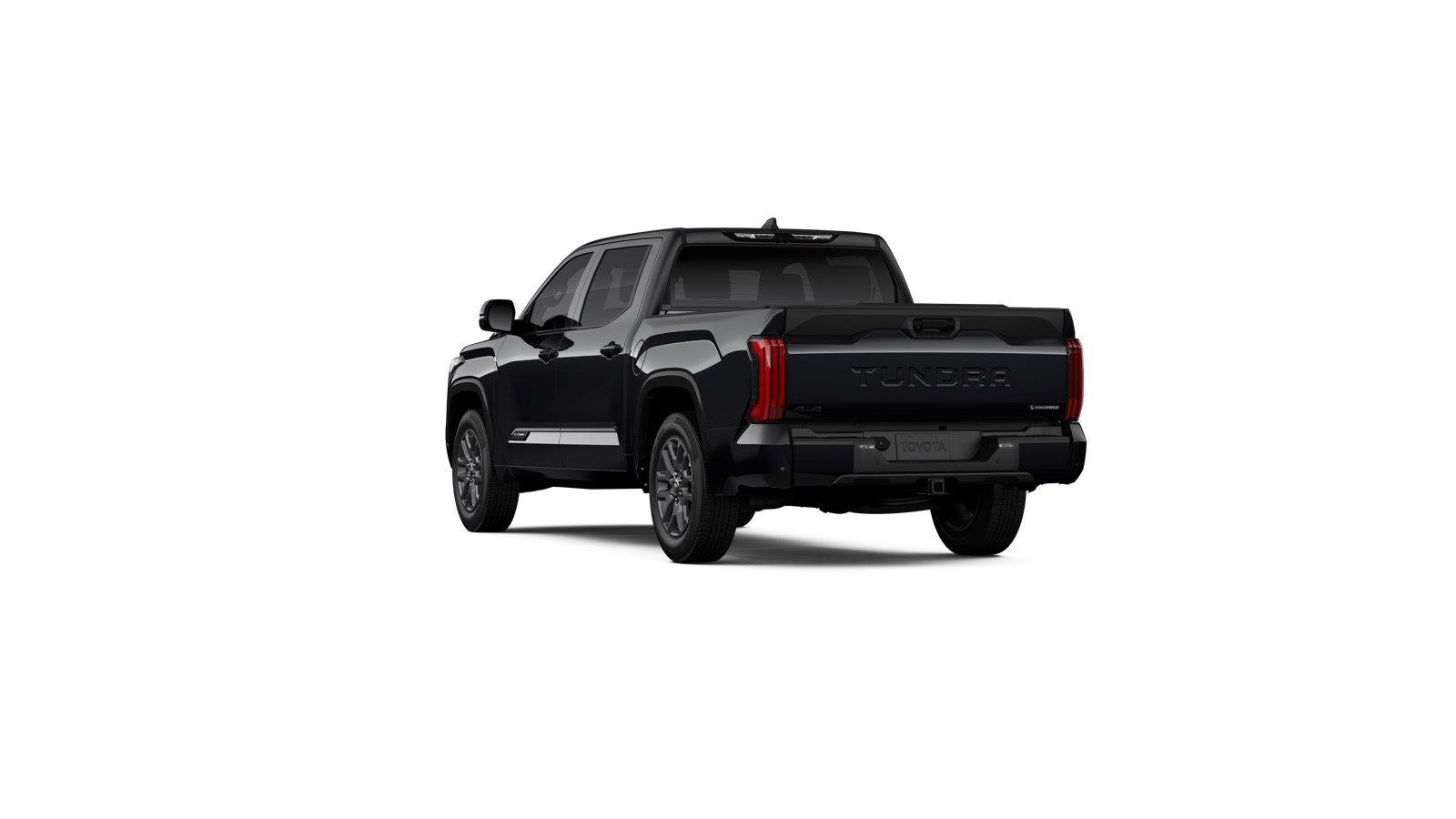 New 2026 Midnight Black Metallic Toyota Tundra Platinum image 4