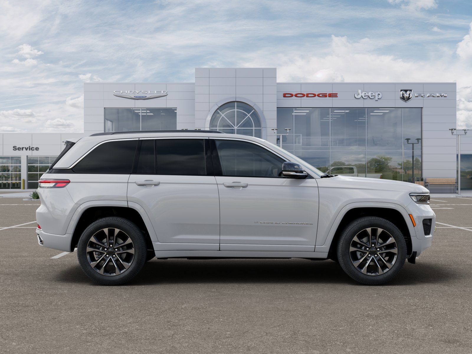New 2025 Bright White Clear-Coat Exterior Paint Jeep Overland image 12