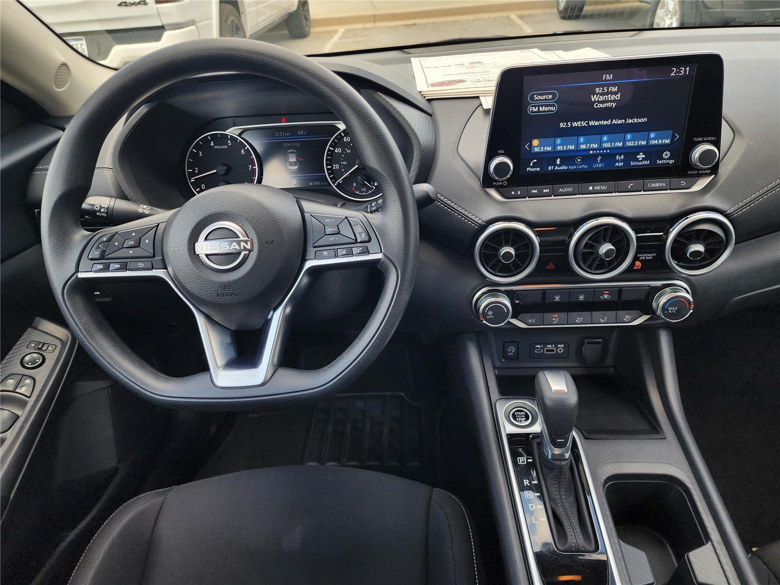 Used 2025 Super Black Nissan SV image 9