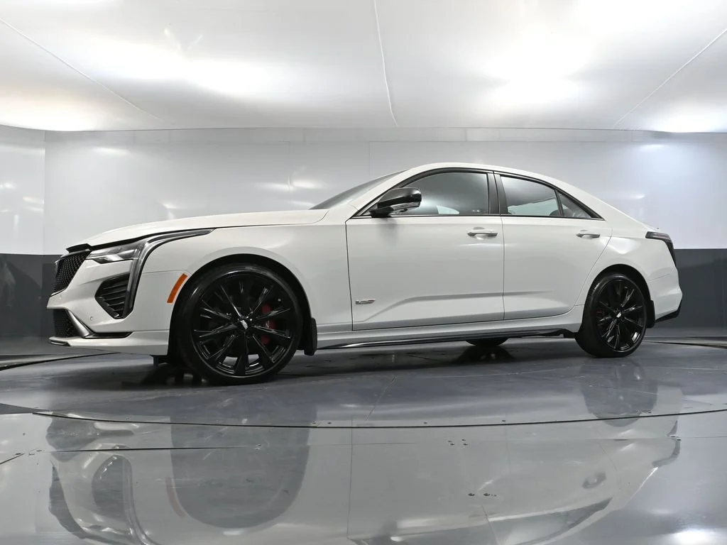 Certified Used 2023 White Cadillac V-Series image 46
