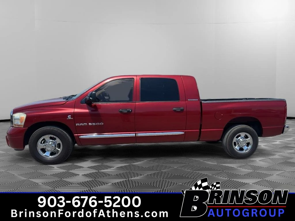 Used 2006 Inferno Red Crystal Pearlcoat Dodge Laramie image 8