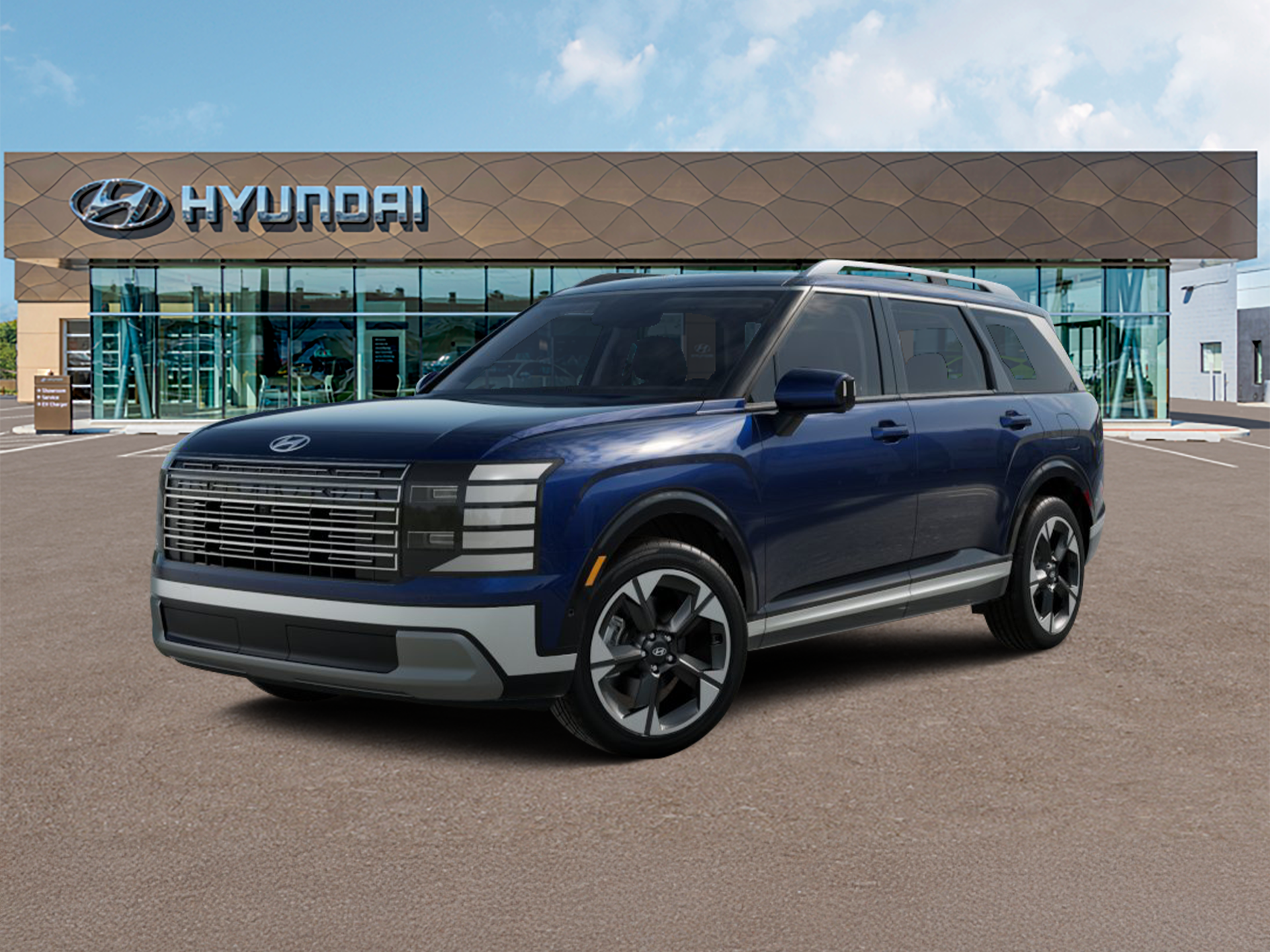 New 2027 Blue Hyundai Limited AWD image 2