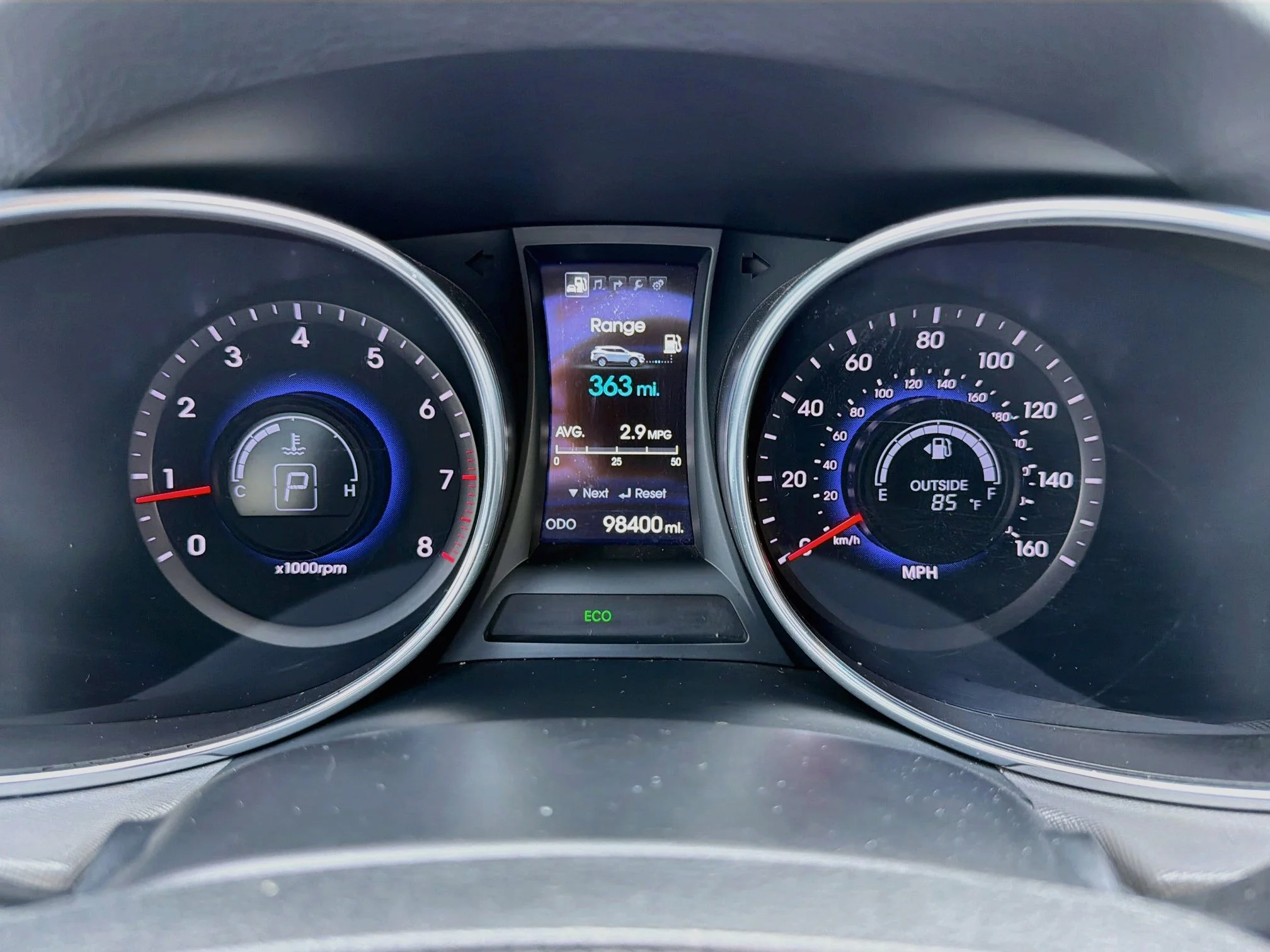 Used 2015 Marlin Blue Hyundai Premium Technology image 38