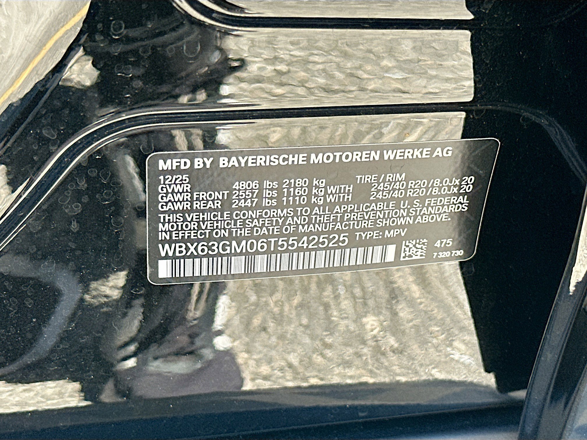 New 2026 Black Sapphire Metallic BMW xDrive28i image 27