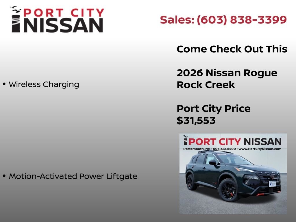 New 2026 Obsidian Green Pearl Nissan Rock Creek® image 12