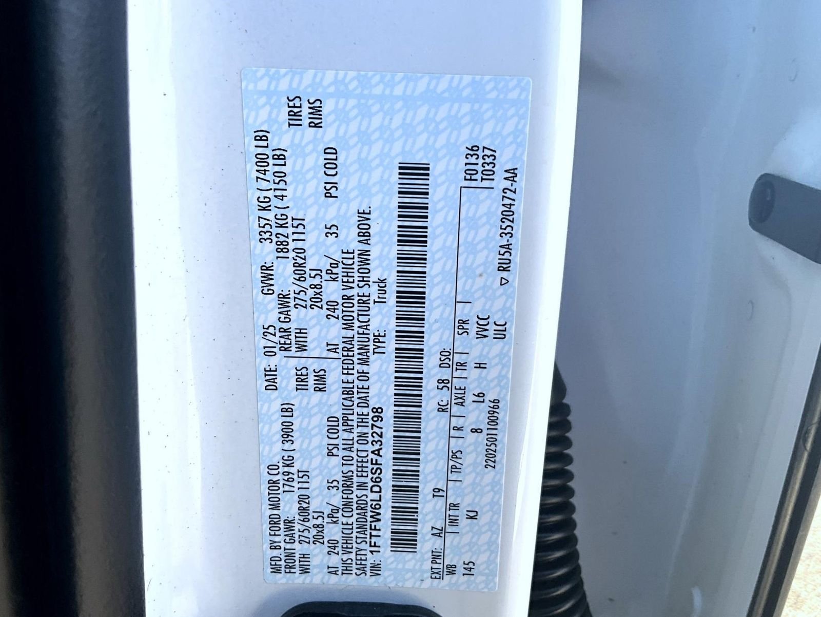 Used 2025 White Ford King Ranch image 29