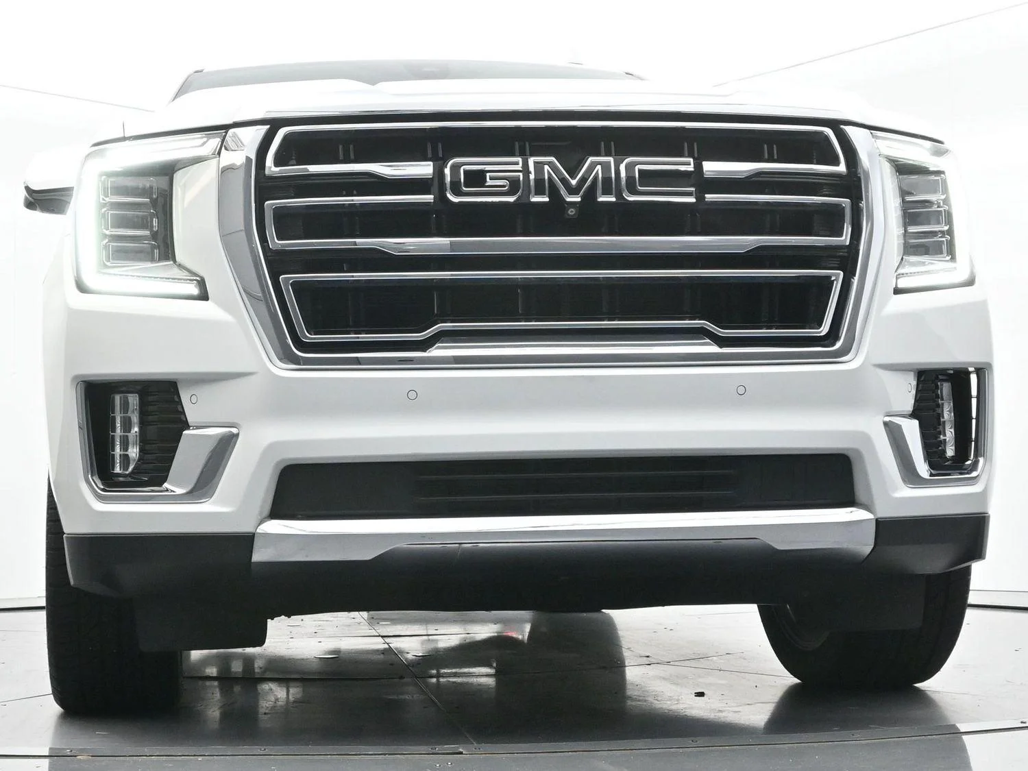 Used 2021 Summit White GMC SLT image 49