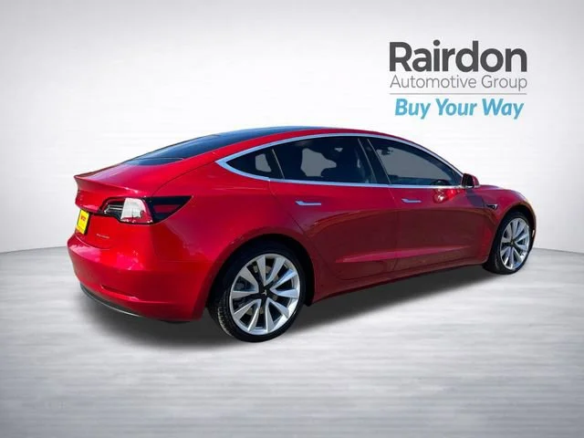 Used 2020 Red Multi-Coat Tesla Long Range image 7