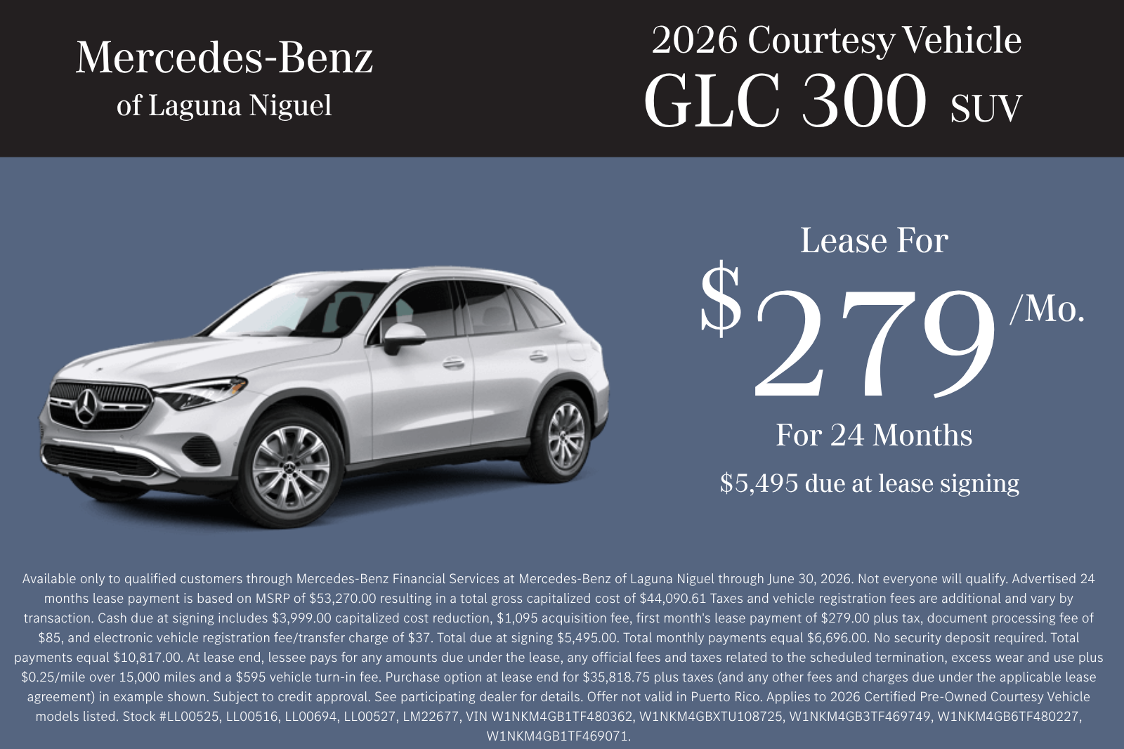 Certified Used 2026 White Mercedes-Benz GLC 300 image 4