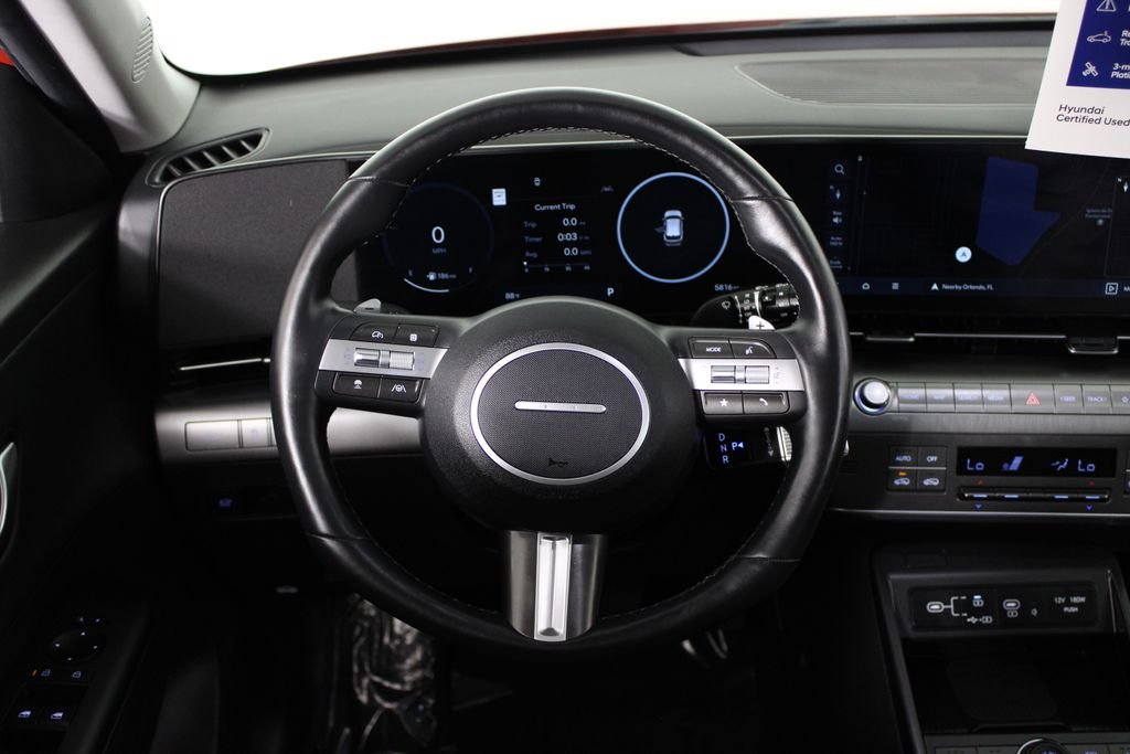 Certified Used 2025 Orange Hyundai Limited image 8