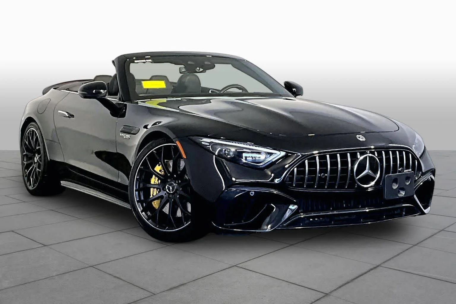 Certified Used 2022 Obsidian Black Metallic Mercedes-Benz AMG® SL 55 image 3