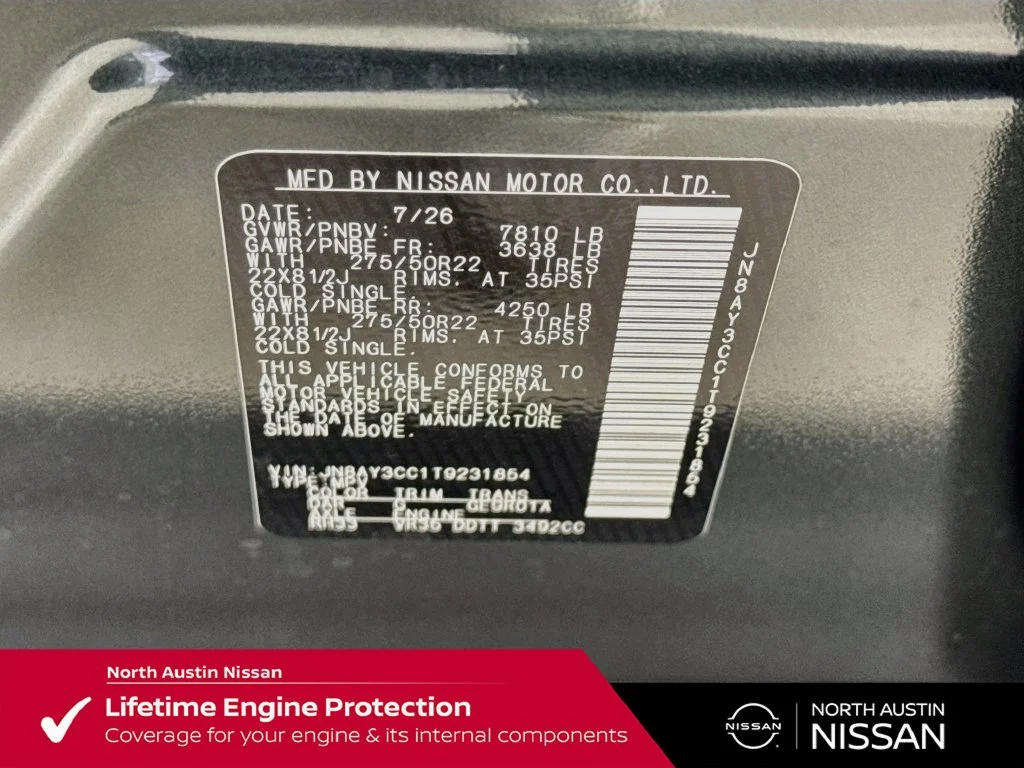 New 2026 Gray Nissan Platinum Reserve image 44