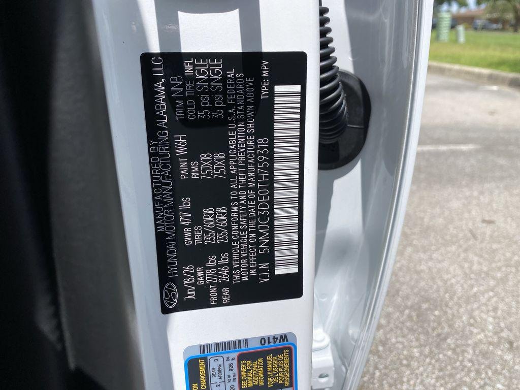 New 2026 White Pearl Hyundai SEL Premium FWD image 37