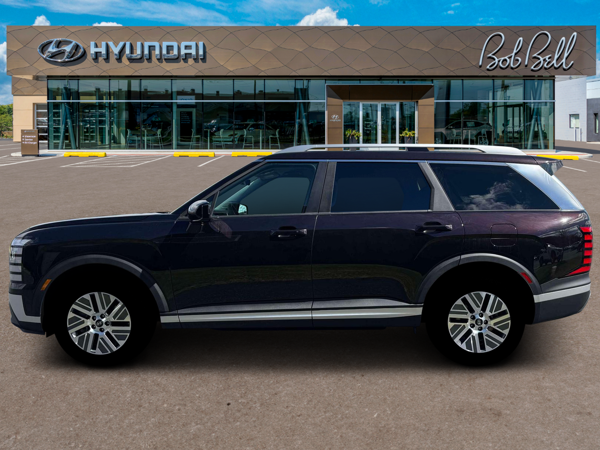 New 2026 Maroon Hyundai SEL image 3