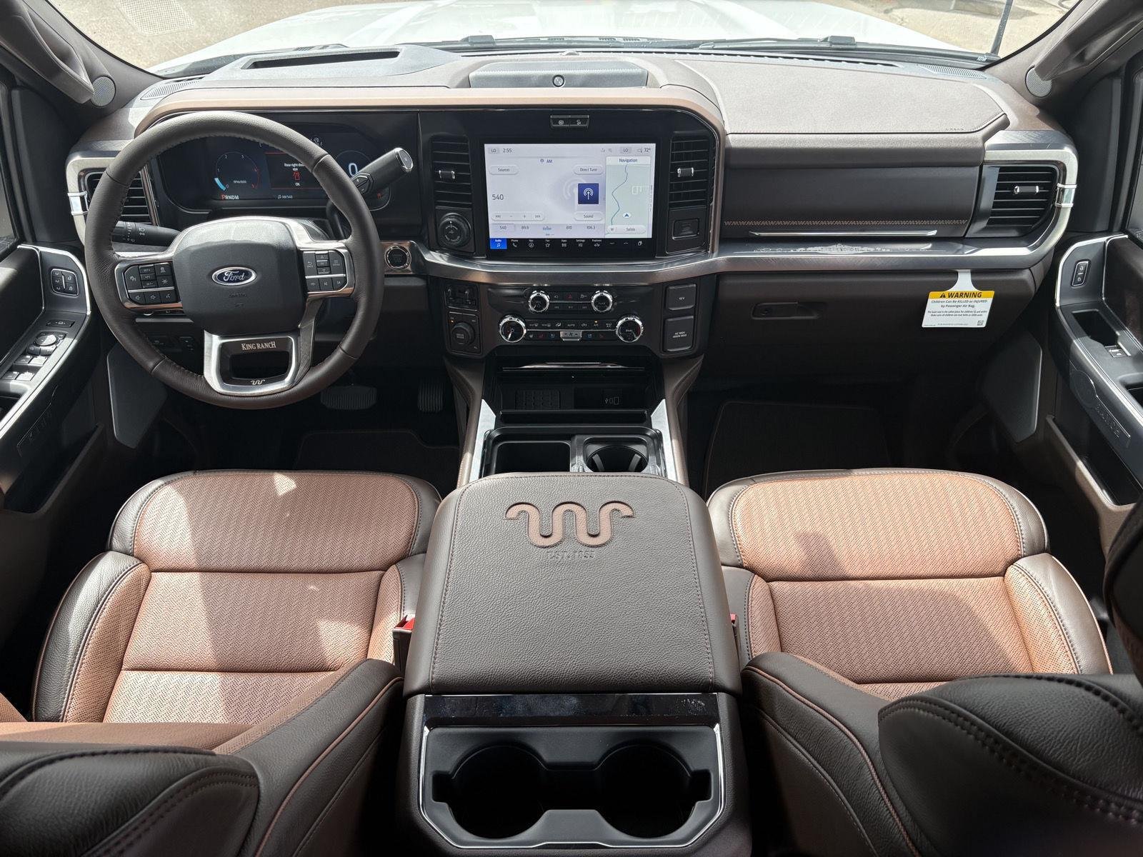 New 2026 Star White Metallic Tri-Coat Ford F-350® King Ranch® image 13