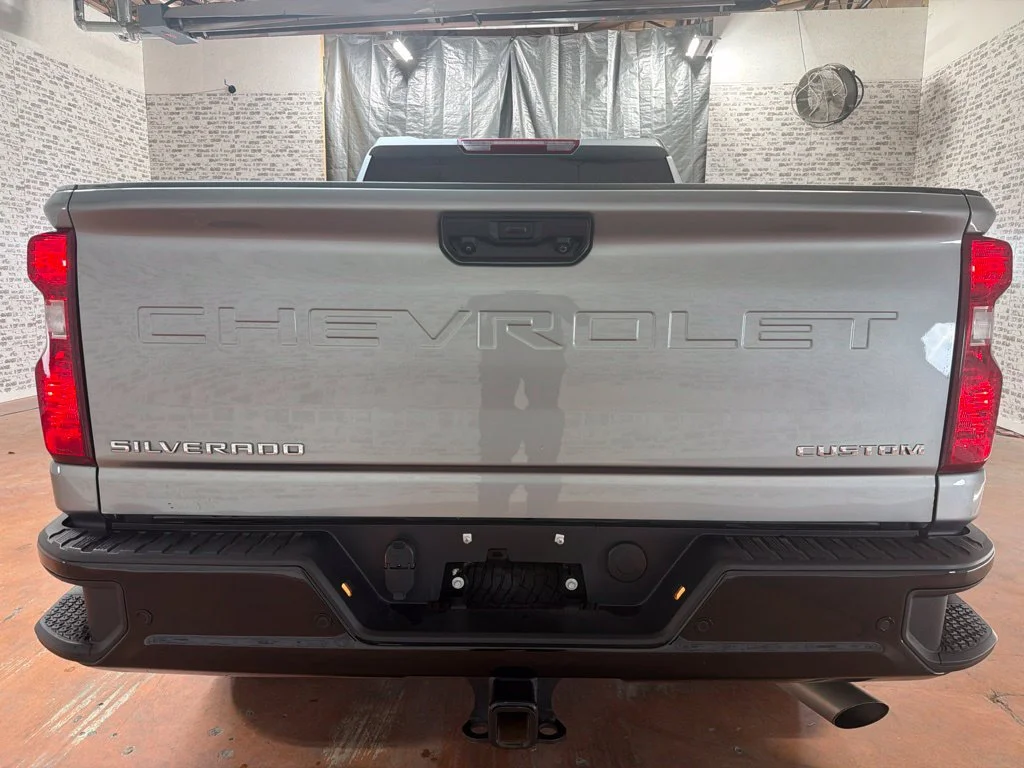 Used 2025 Sterling Gray Metallic Chevrolet Custom image 6