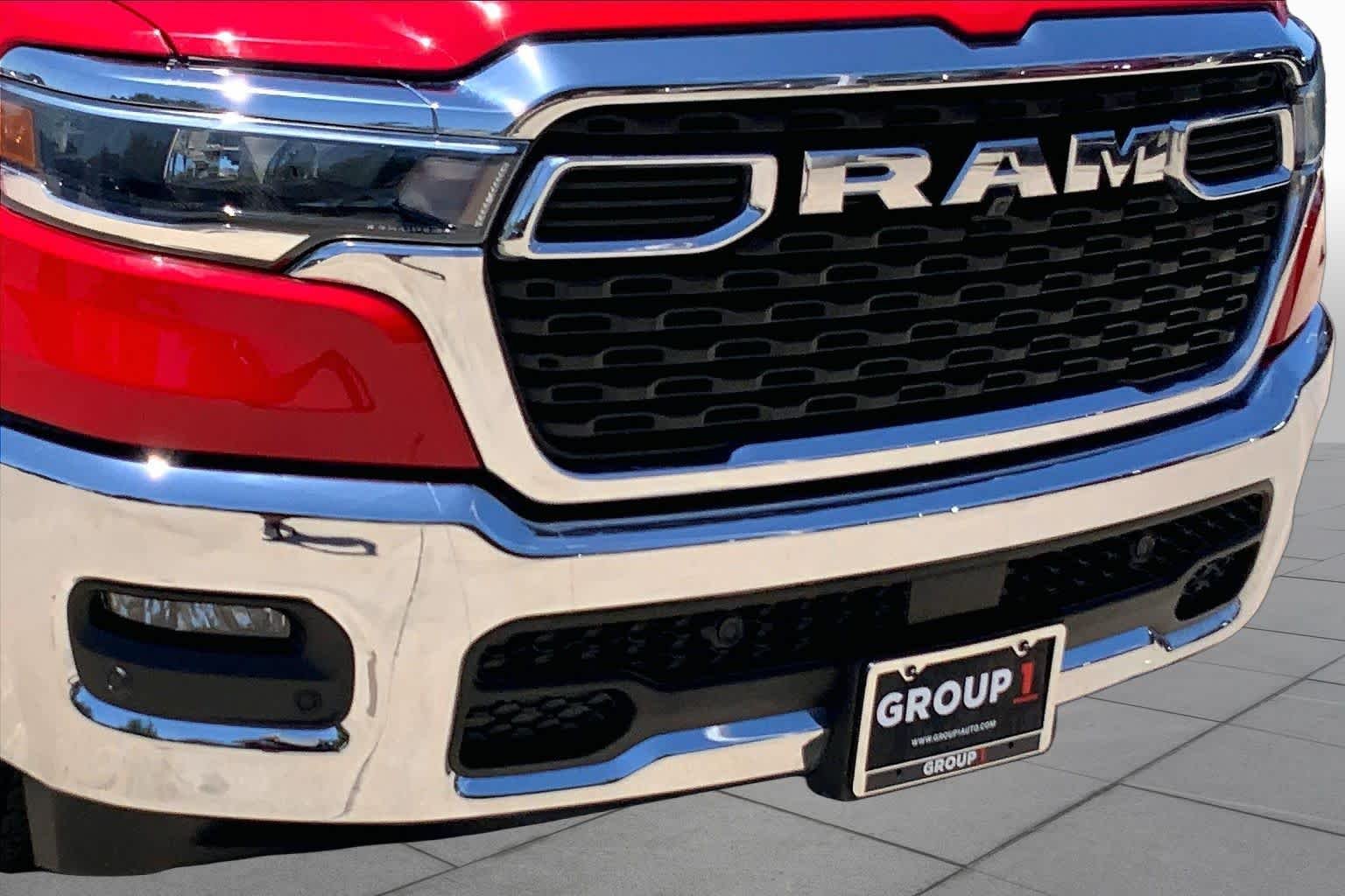 Used 2025 Flame Red Clearcoat Ram Lone Star image 30