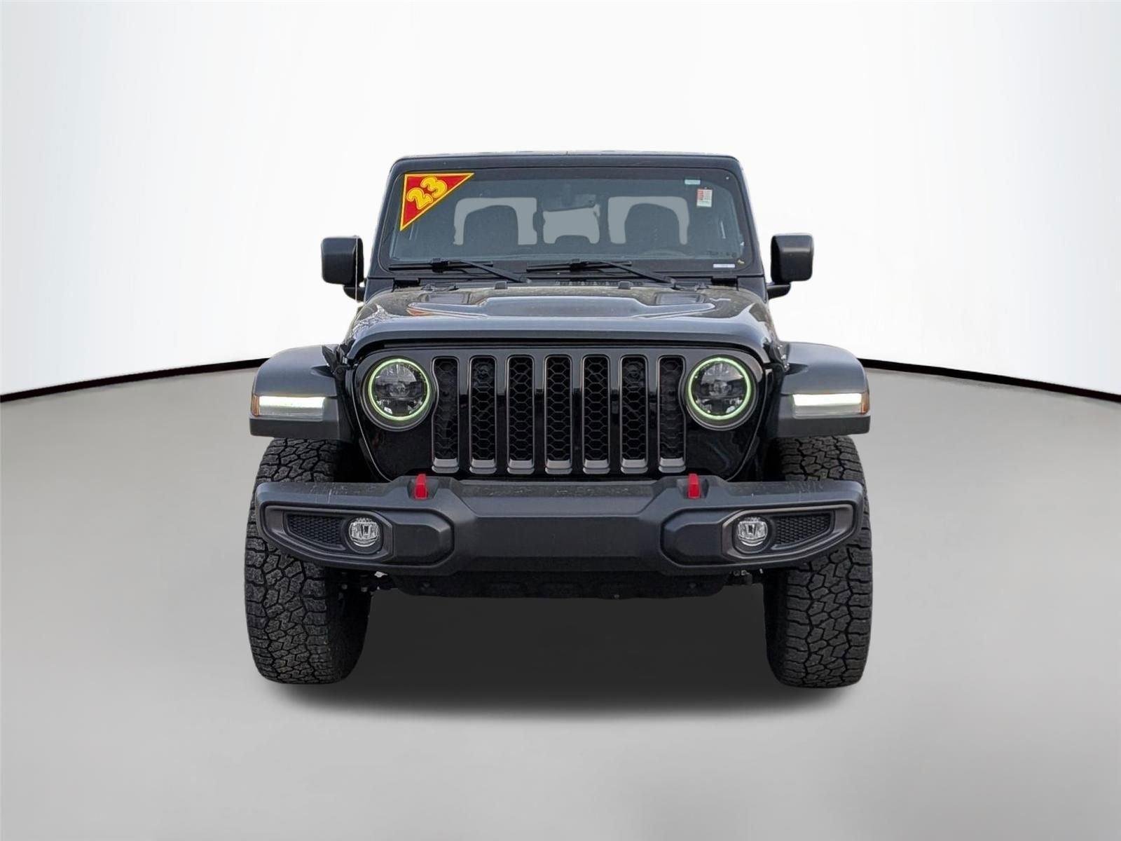 Used 2023 Black Clearcoat Jeep Rubicon image 8