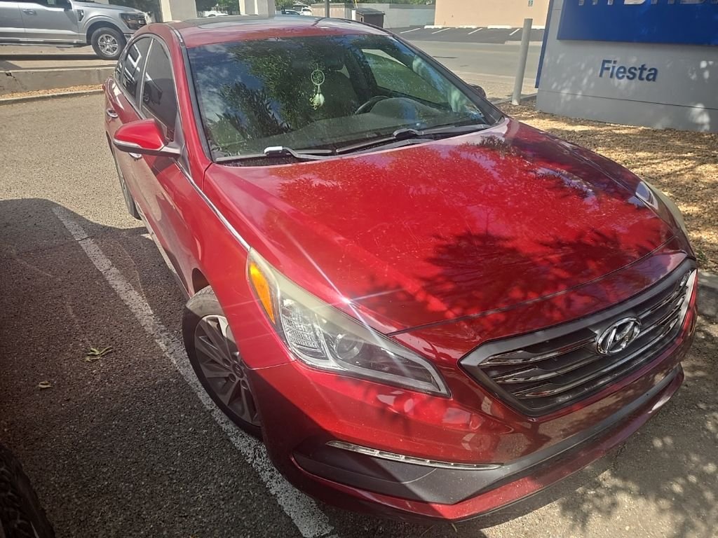 Used 2016 Hyundai Sonata Sport with VIN 5NPE34AF3GH409811 for sale in Santa Fe, NM