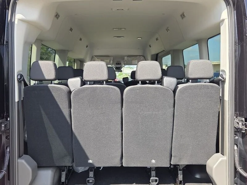 New 2026 Agate Black Metallic Ford Passenger Van XL image 9