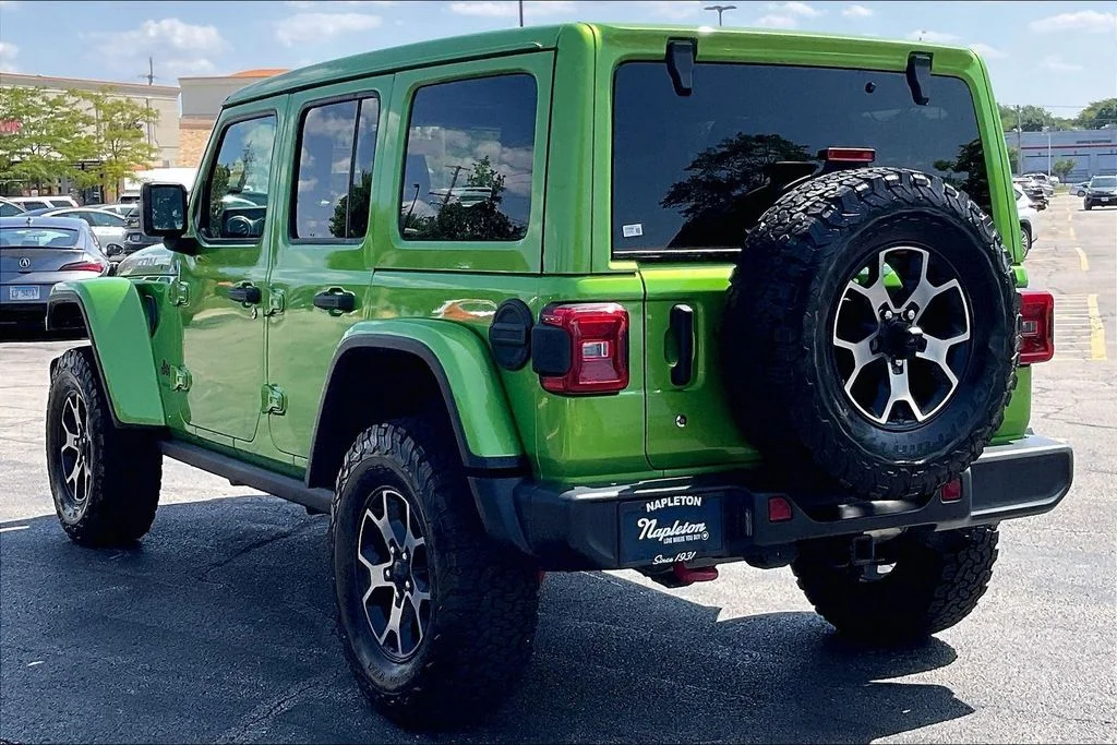 Used 2019 Green Jeep Unlimited Rubicon image 13