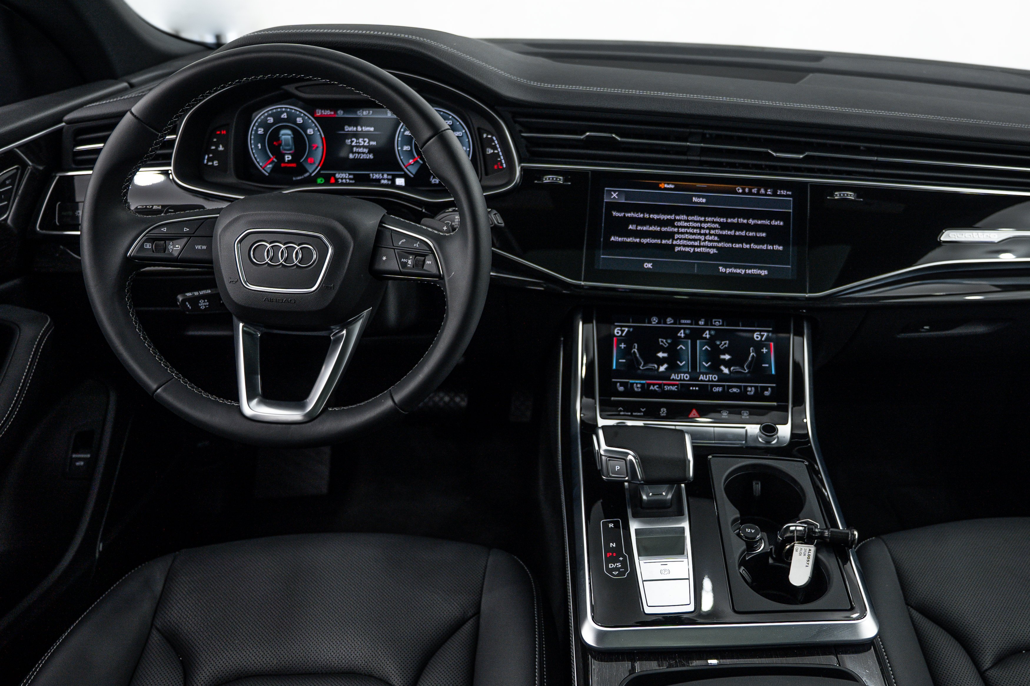 Used 2026 Satellite Silver Metallic Audi Premium Plus image 9