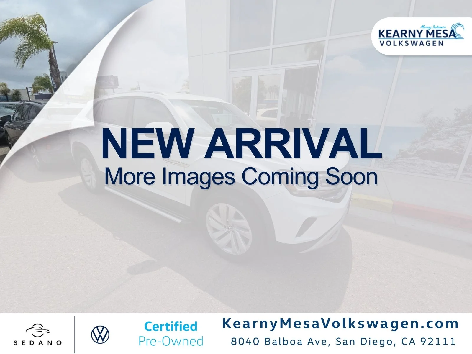 Certified Used 2023 White Volkswagen 2.0T SE w/Technology image 1