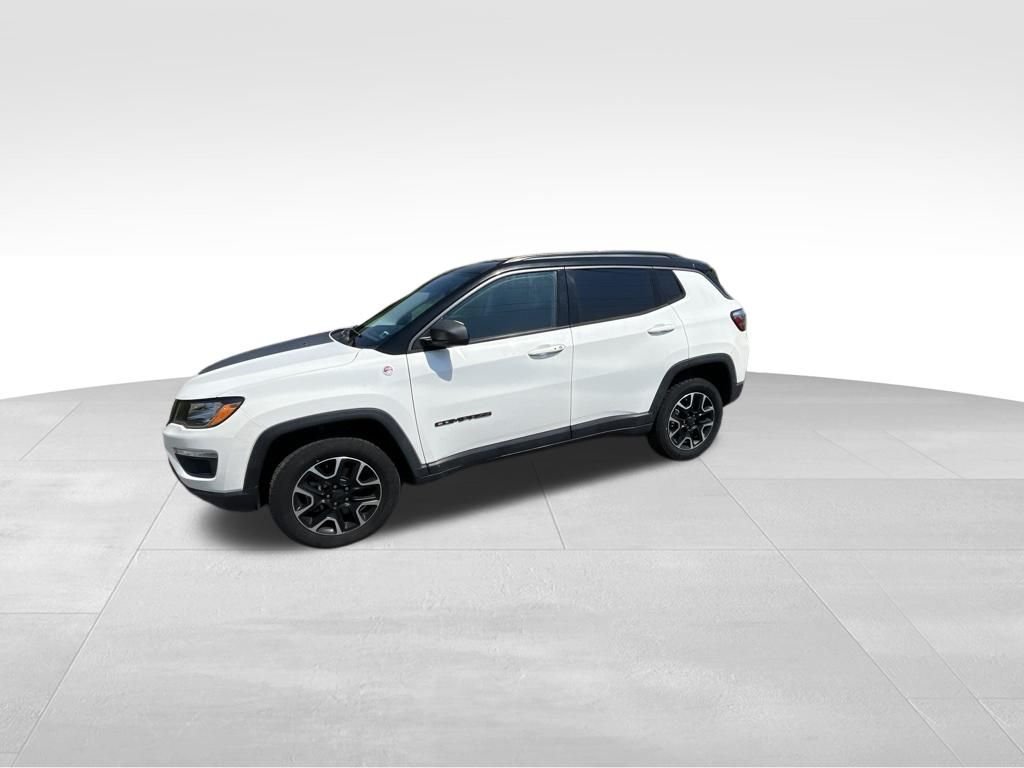 Used 2021 White Jeep Trailhawk image 3